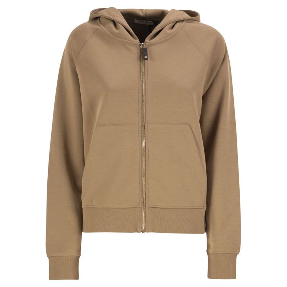 S Max Mara Women Smmmarea - Hooded Zip-Up Jersey Sweatshirt